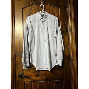 Ralph Lauren Classic Fit Long Sleeve Button Up Dress Shirt Size 151/2